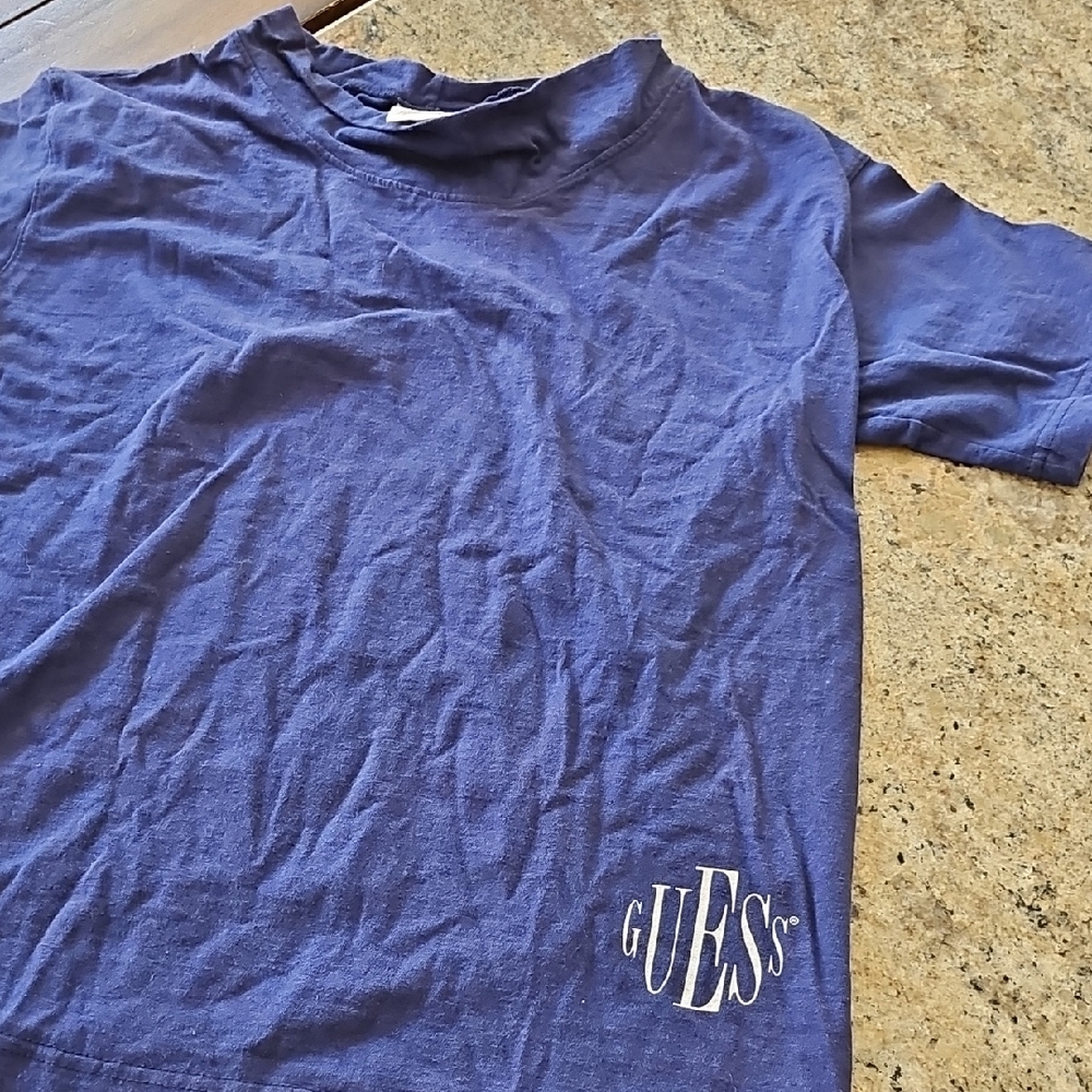Guess by Marciano Vintage Dead Stock, Skater Girl, Unisex Tee with Monogram